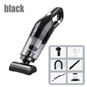 Handheld Home Vacuum Cleaner Rechargeable Portable Vacuum Cleaner Car Home Dual Purpose Wireless Dust Catcher Pet Hair 10000PA - Color: 6in1 Gray - Color: 5in1 White - Color: Upgraded white