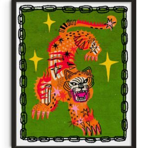 Tiger In Green