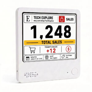 Etsy Shop Sales Counter, Real-Time Etsy Sales Tracker, Live Sales Tracker for Your Store, Social media tracker