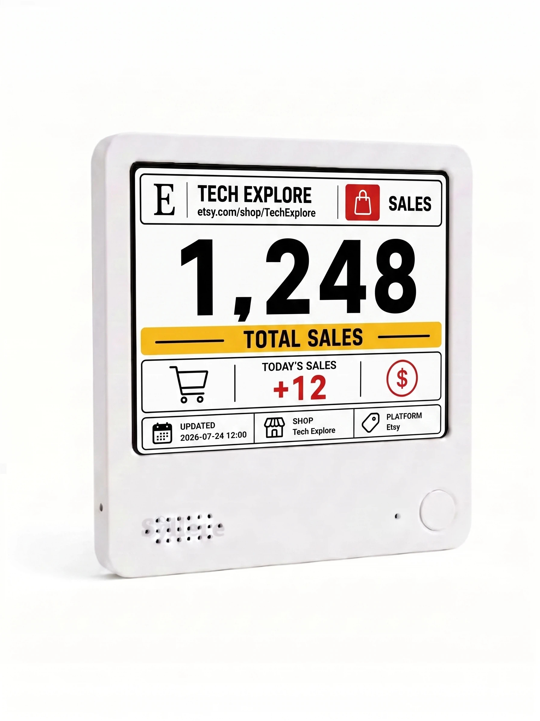 Etsy Shop Sales Counter, Real-Time Etsy Sales Tracker, Live Sales Tracker for Your Store, Social media tracker - Image 2