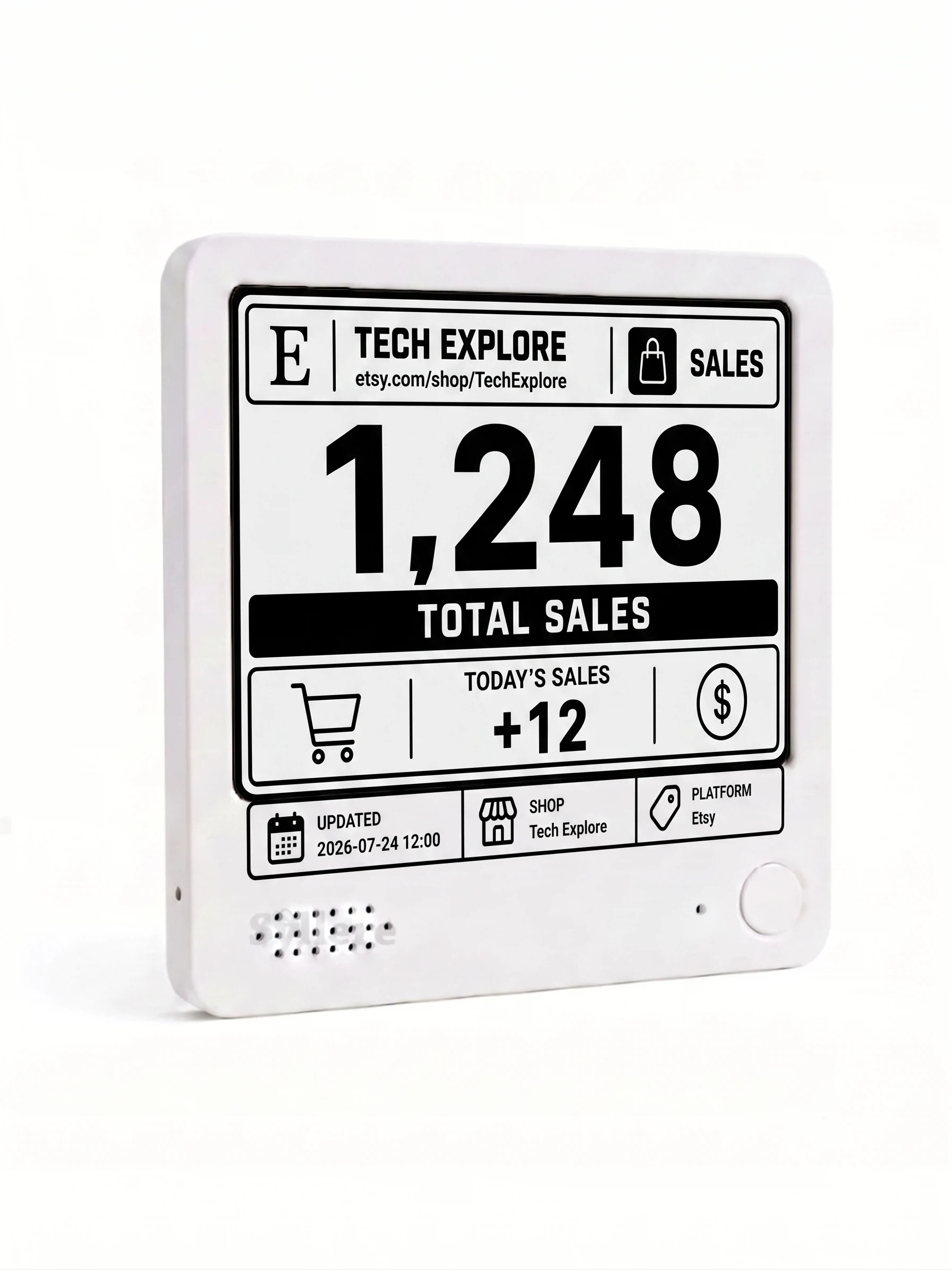 Etsy Shop Sales Counter, Real-Time Etsy Sales Tracker, Live Sales Tracker for Your Store, Social media tracker - Image 3