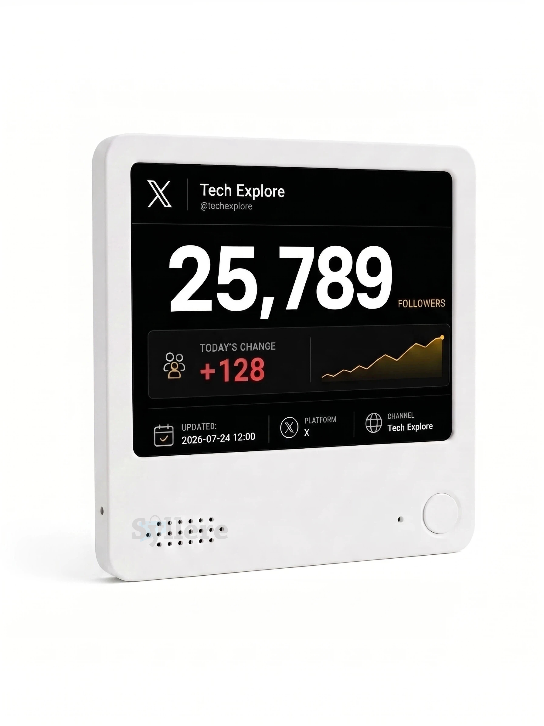 Twitter Follower Counter – Followers Display for Professionals, Social Media Dashboard Display, Real-Time X Subscriber Tracker