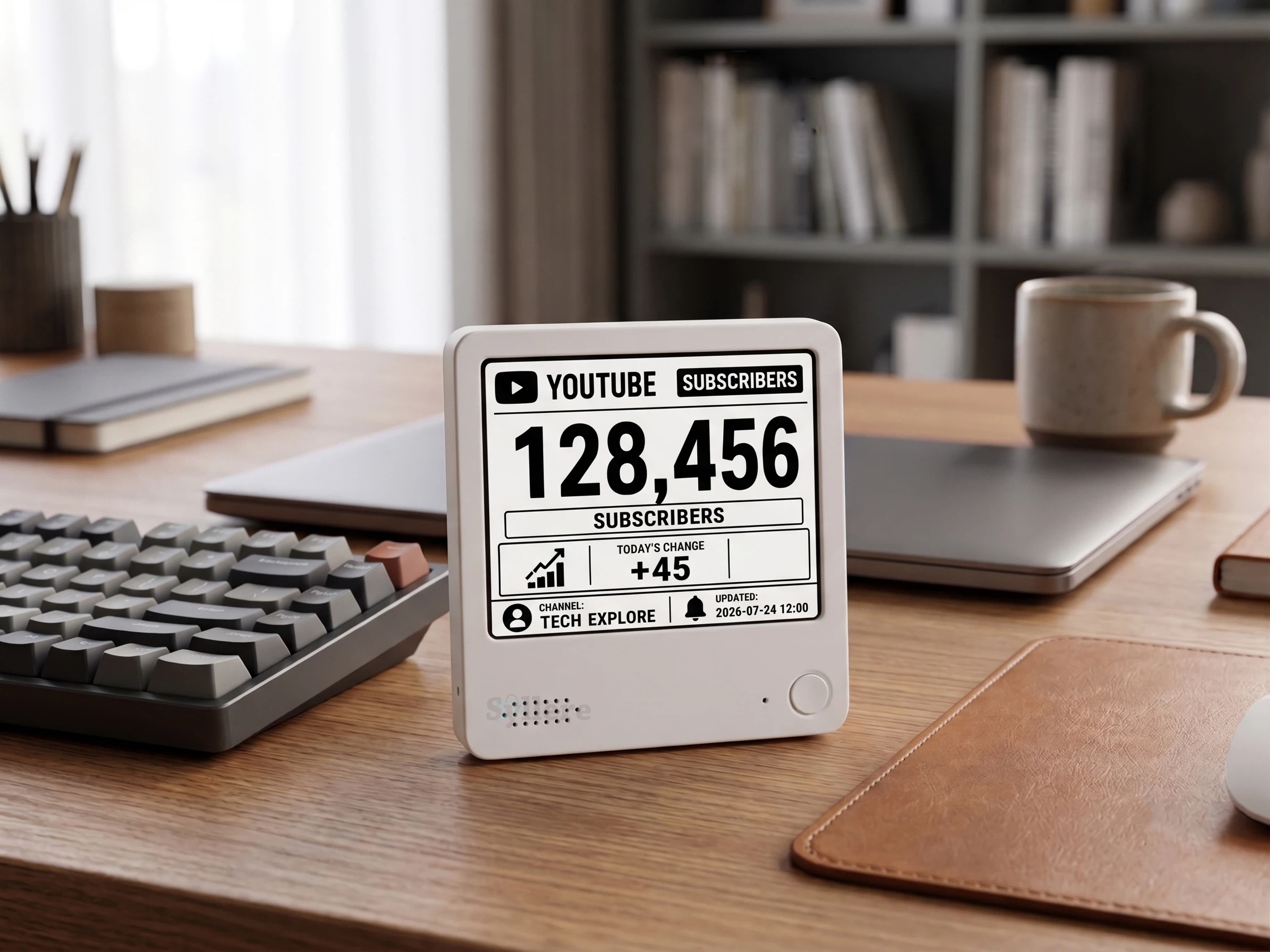 Youtube subscriber counter, Real-time sub count tracker, Social media tracker, Perfect Gift for Him/Her - Image 3